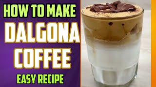 DALGONA COFFEE | How to make in HOME | #TrendingCoffee |#DalgonaCoffee | #LiyaSamayal | #Dalgona