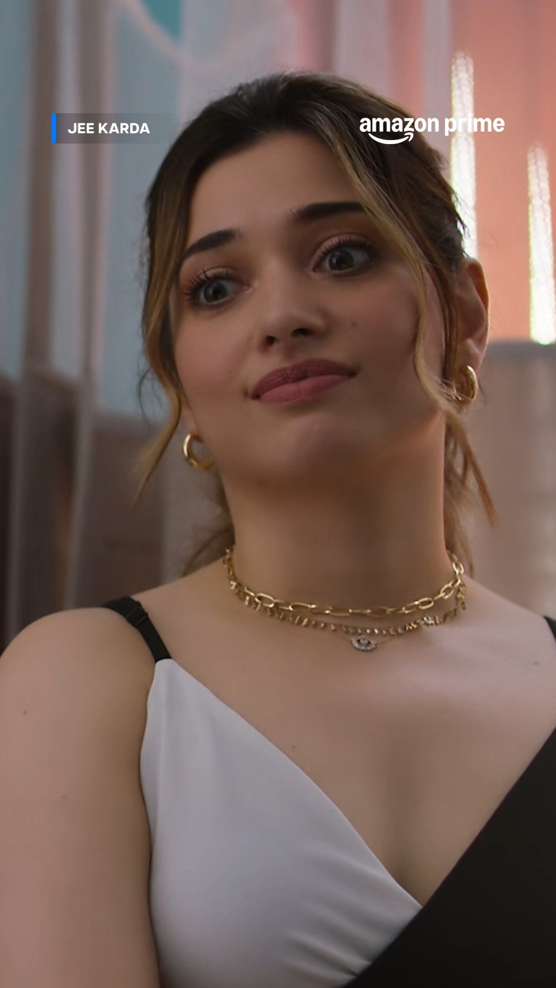 Tamannaah Bhatia Being The Cute Daughter In Jee Karda ? | #primevideoindia