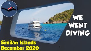 Similan Islands diving Dec 2020 on MV Pawara