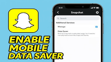 How To Enable Mobile Data Saver on Snapchat (2025)