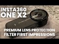 【 Insta360 ONE X2 】プレミアムレンズ保護フィルターを購入したので紹介するよ！Premium Lens Guard First Impressions