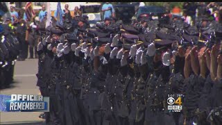 Large Police Turnout At Slain Weymouth Sgt. Michael Chesna's Funeral