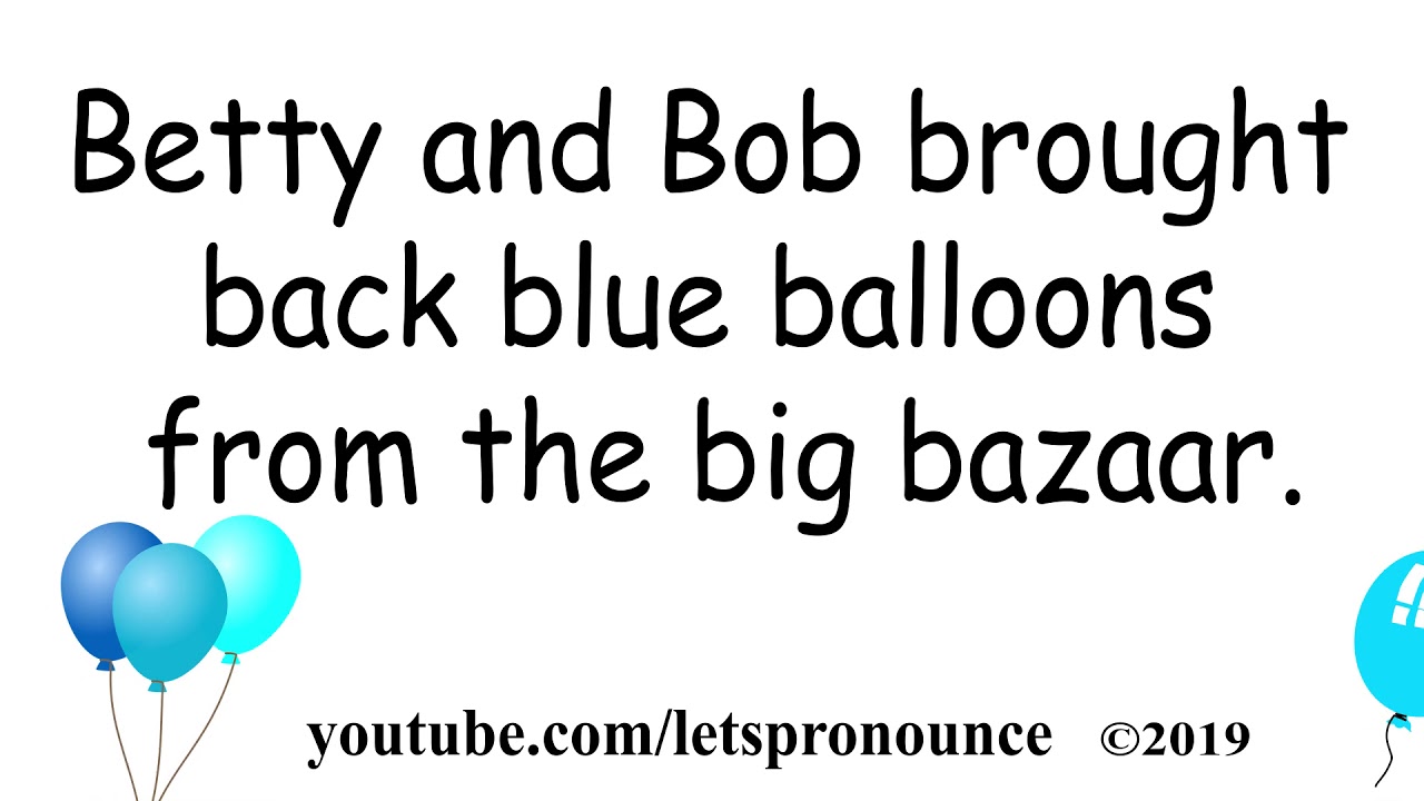 Improve your English Pronunciation with English Tongue Twister #80 ...
