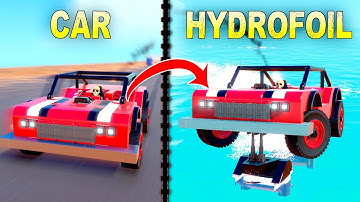 I Built a Car That Transforms Into a HYDROFOIL!