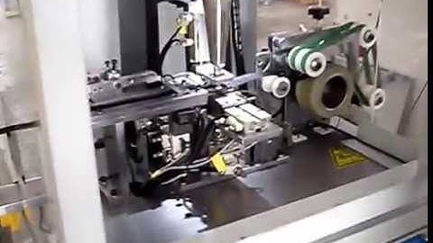 J93 Auto Invisible Zipper Top Stop Machine  operation video