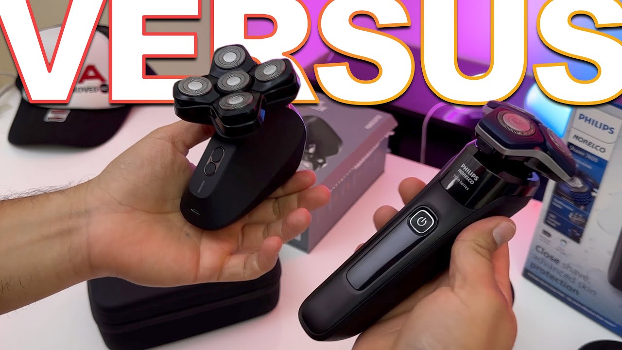 Manscaped Dome Shaver Pro Vs Philips Norelco Shaver 7600 - YouTube