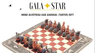 Gala Star Showcase   Mini Australian Animal Chess Sets screenshot 2