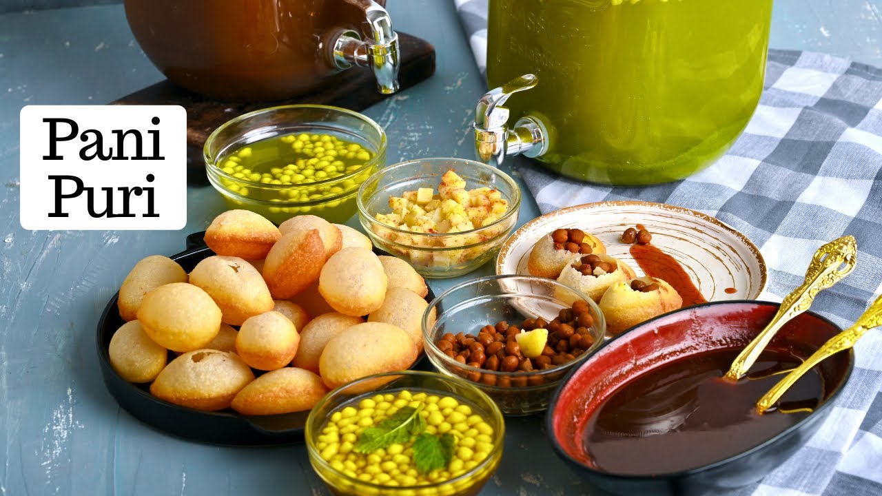 Street Style Pani Puri | Puchka | Golgappa Recipe | पानी पूरी – गोलगप्पे |  Kunal Kapur Recipes