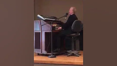 Charles Ritchie plays He Touched Me on the Organ!