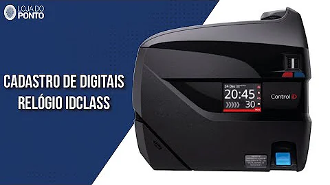Como cadastrar funcionário no relógio de ponto digital?