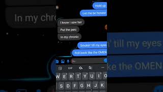 Juice WRLD - Wasted (Tiktok version) Chat conversation #shorts Made by @SouLEditzz_