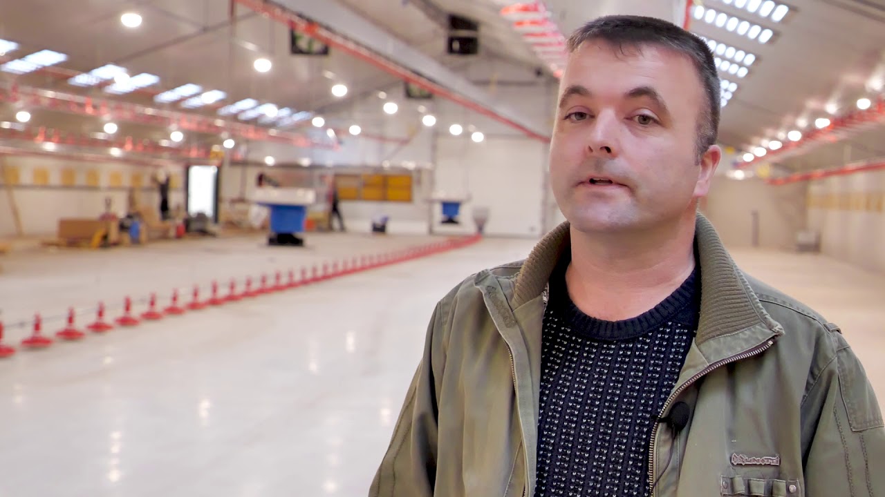 Nieuwe MDV-vleeskuikenstal in het Friese Suwâld met de Valenta Flow Slider