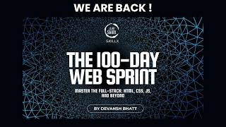 I’m Back! 🚀 100 Days of Web Development Challenge (Complete Roadmap)
