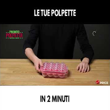 New kitchen tool for meatballs Poldino Polpettino - demonstration
