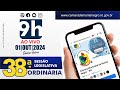 38ª Sessão Ordinária - CMMN/RO (01/11/2024)b