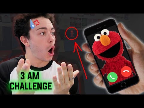 (GONE WRONG) CALLING ELMO ON FACETIME AT 3 AM // WHAT HAPPENS WHEN YOU FACETIME ELMO AT 3:00 AM