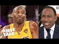 Stephen A. reacts to Kobe saying he would have won 12 rings if Shaq were in shape | First Take