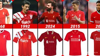 Evolution LIVERPOOL FC Jersey Home 1968-2024.