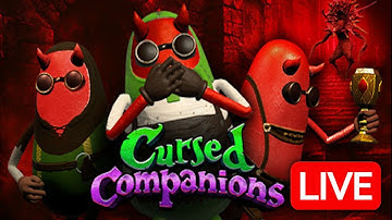 New Coop Horror Game with CJ and Psycho - Cursed Companions LIVE 🔴