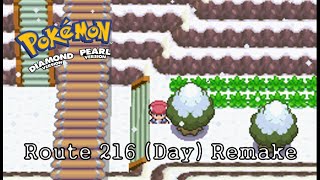 Pokemon Diamond/Pearl/Platinum - Route 216 (Day) Cover