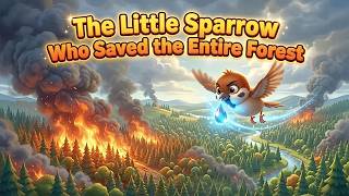 The Little Sparrow Who Saved the Entire Forest 🐦🌲