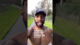 When God Wants You To Grow He Will Break You First fitness gym shorts