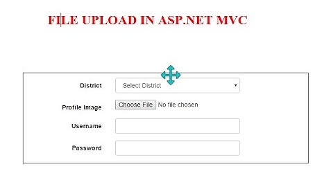 File Upload in ASP NET MVC