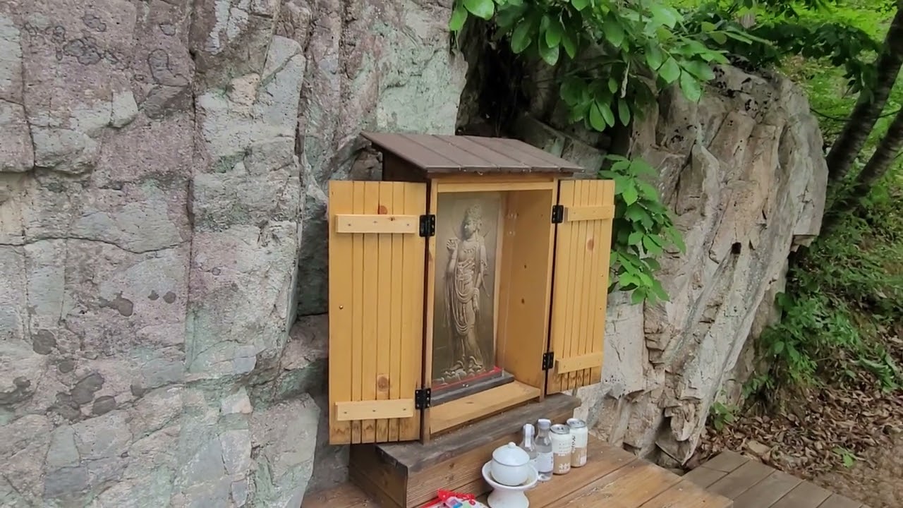 눈썹도인의  기도터이야기  계룡산반포국사봉자은사   거북바위  문수전  약사전