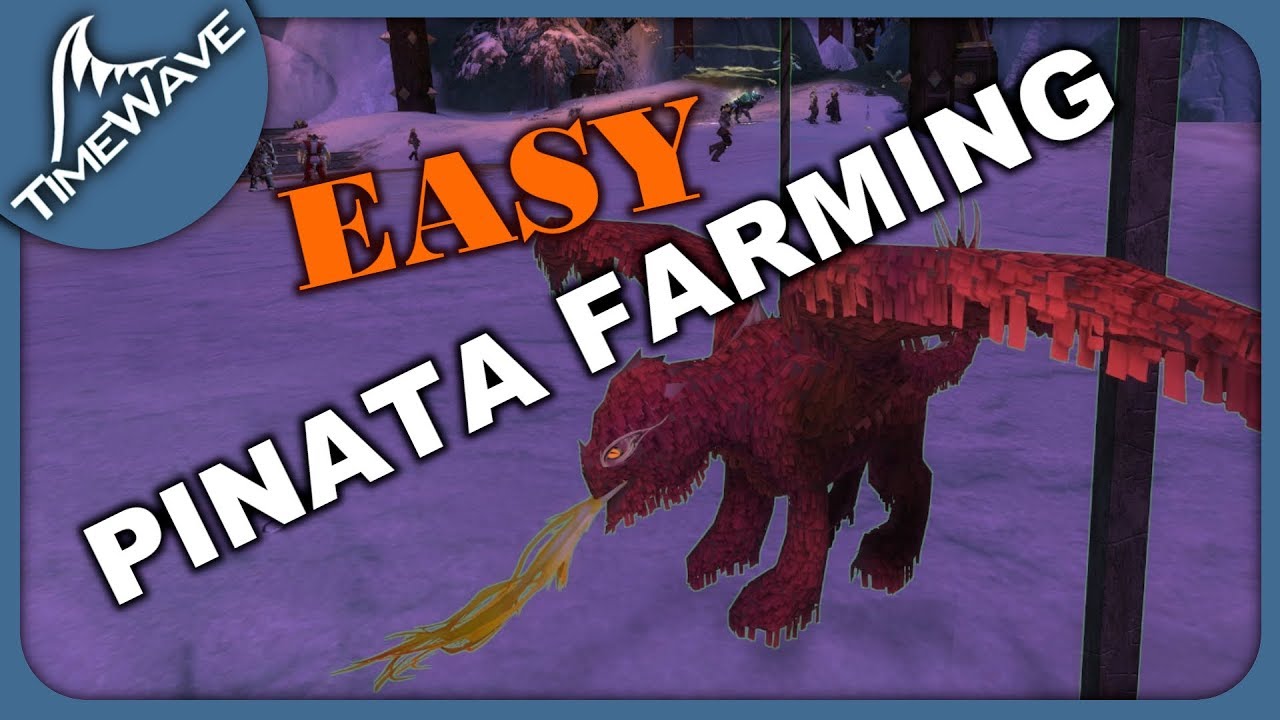 Guild Wars 2 "Farming Dragon Pinatas" - Guide | Dragon Bash 2019