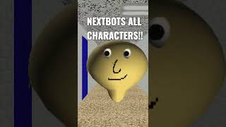 Baldis Nextbots All Characters