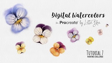 7. Digital Watercolor Tutorial in Procreate for Beginners: Hue, Saturation, Brightness tool.