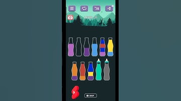 water sort puzzle game levels 31 #shorts #gaming #youtubeshorts