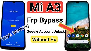 Mi A3 frp bypass l Xiaomi A3 Frp Bypass l Mi a3 Google Account Unlock @biswajitjbt288
