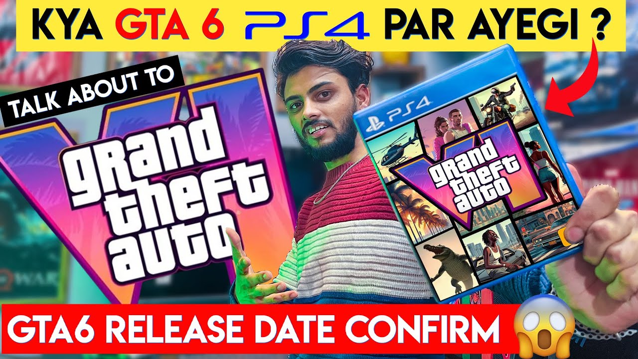 GTA 6 Release CONFIRMED Leak & Hint Gta6 PS4 Pe Ayegi Yah Nahi Doubt  clear
