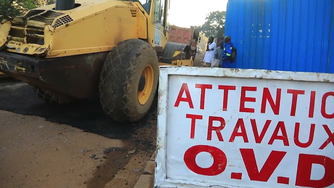 MINISTERES PROVINCIAL DES INFRASTRUCTURES, TRAVAUX DANS DIFFÉRENTES COMMUNES  DE LUBUMBASHI 