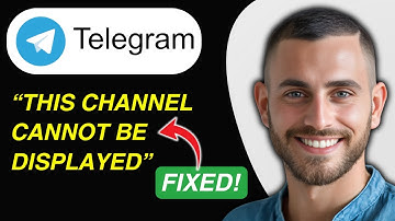 How to Fix Telegram Issue This channel cannot be Displayed | Easy Guide