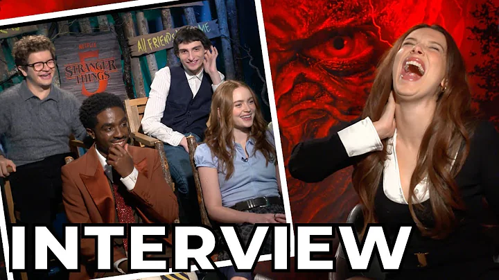 STRANGER THINGS Final Cast Interview | Millie Bobby Brown and the Cast Say Goodbye