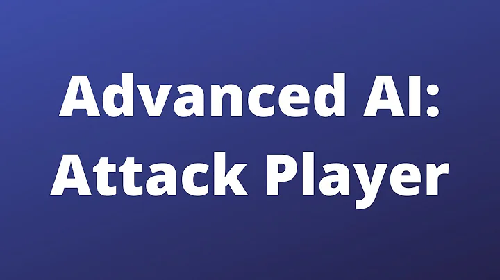 Attack Player - Advanced AI - Unreal Engine 5