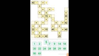 Cross Math Puzzle 🧩 || Arithmetics Puzzle || Arithmetic practice