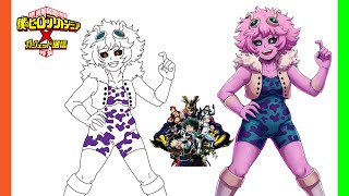 How to Draw Mina Ashido from My Hero Academia | Step by Step Tutorial