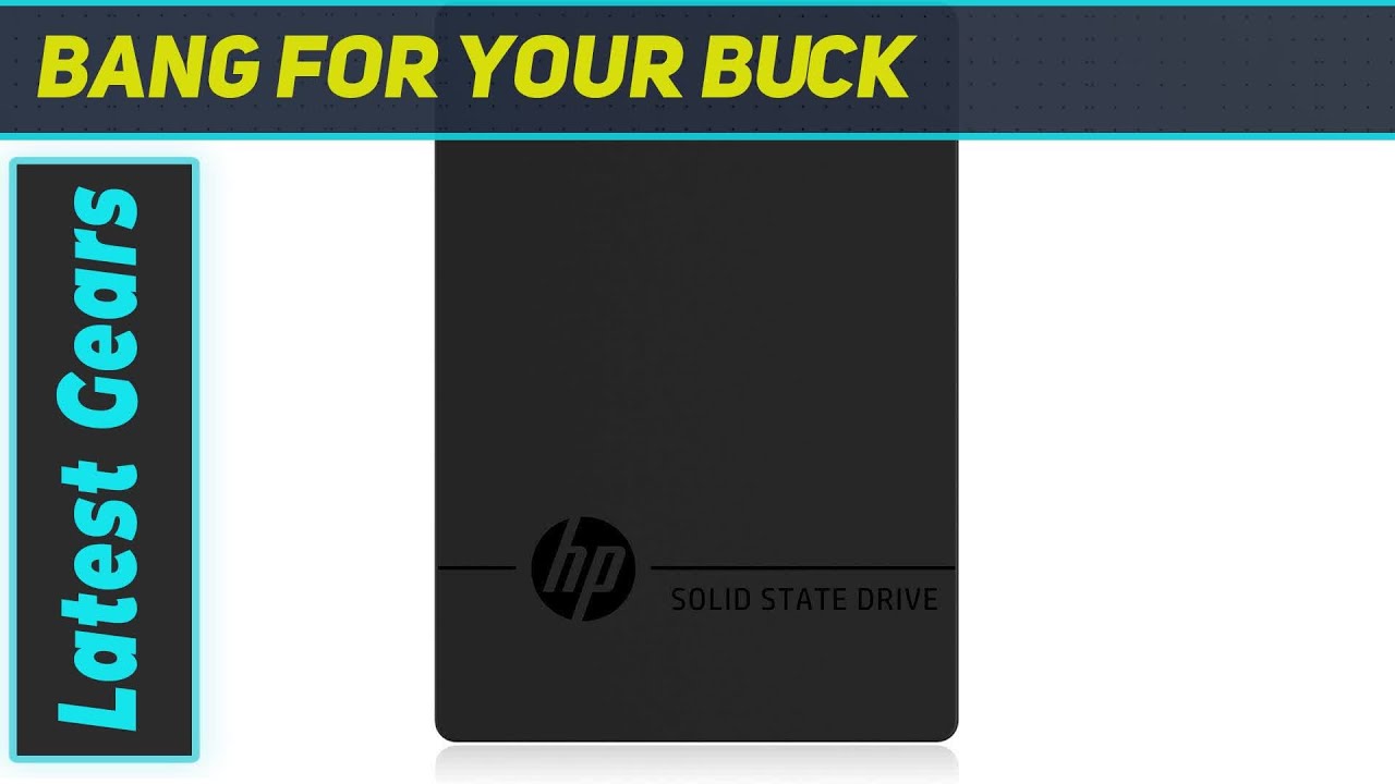 HP P600 1TB Portable USB 3.1 External SSD: The Ultimate Storage