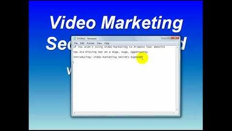 Writing a "Script" For Your Slideshow - Video 5