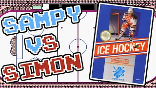 Ice Hockey (NES) - Sampy Vs Simon