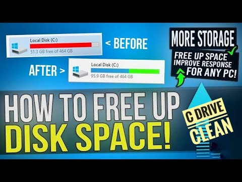 How Free Up More Than 25 GB+ of Disk Space on Windows 10 ,7 ,8 | How To ...