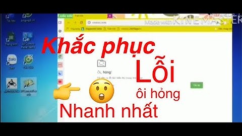 Cách sửa cốc cốc bị lỗi không tên