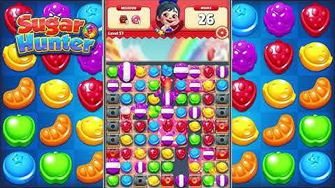 Sugar Hunter: Match 3 Puzzle