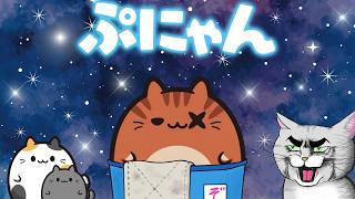 世界１位の猫投げ配信【ぷにゃん】 #Shorts