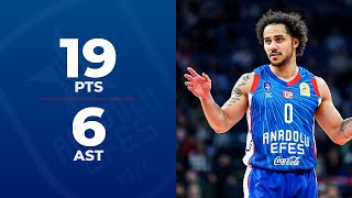 Shane Larkin'in Milano Maçı 19 Sayılık Performansı