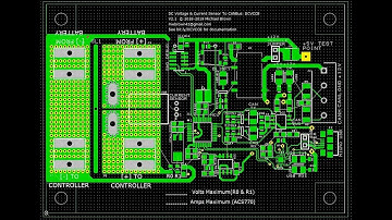CANbus Current and Voltage Sensor Part 23 - Circuit Board V2.1