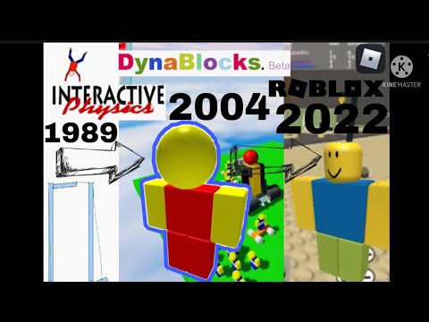 A ABSURDA EVOLUÇÃO de ROBLOX (1989-2021 Todas as VERSÕES) 